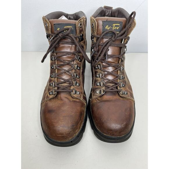 AdTec Work Boots Lace Up Oil Tanned Leather Water Resistant Brown Men’s Size 12 main image 10